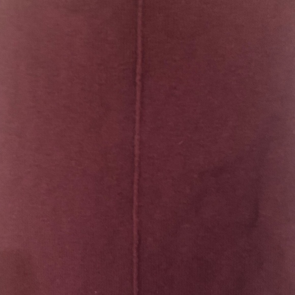 White House Black Market Burgundy Sleeveless Turtleneck Sweater sz S - Picture 6 of 8